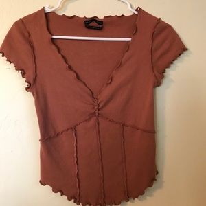 Urban Outfitters Burnt Orange Top S